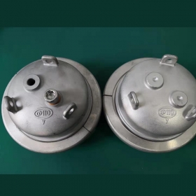 DN110静液压试验机夹具，耐压试验夹具，304不锈钢夹具，塑料管材密封堵头